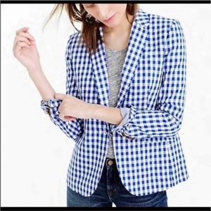 J.Crew Factory Gingham Blazer